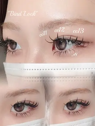 マツエク・マツパ CreBiA🪻 hiyoriのマツエク・マツパデザイン