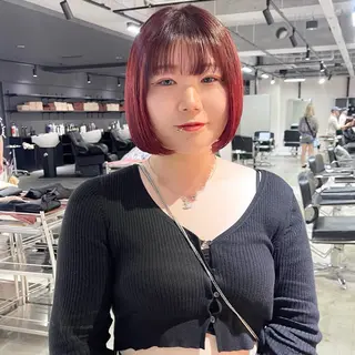 ショート カラー 🎀ミルクティー/暖 色×レイヤー/マリアのヘアスタイル