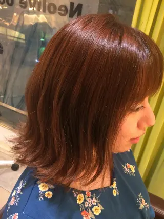 ミディアム カラー パーマ ヘアアレンジ メンズパーマの巨匠 鈴木純のヘアスタイル