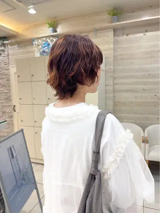ショート パーマ Seeknext // Rukaのヘアスタイル