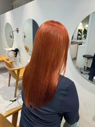 ロング カラー roka所属・ayaka♡ 柔らかカラーのヘアスタイル