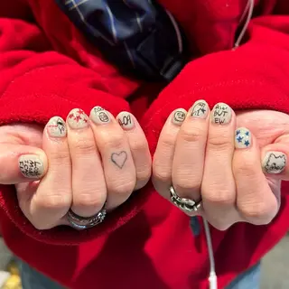 ネイル 個性派ネイル シノのネイルデザイン