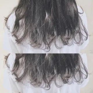 セミロング カラー パーマ ヘアアレンジ 【ツヤ髪美容師】 ツダケイスケのヘアスタイル