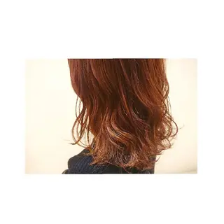 ミディアム カラー ヘアアレンジ ◎モチマル チアキ◎のヘアスタイル