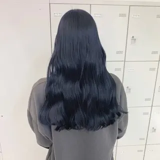 ロング カラー ヘアアレンジ 公式🎠LAND 池袋店🎠のヘアスタイル