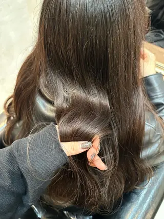 ロング ORANGE POP 検見川浜店所属・渡辺 りずのヘアスタイル