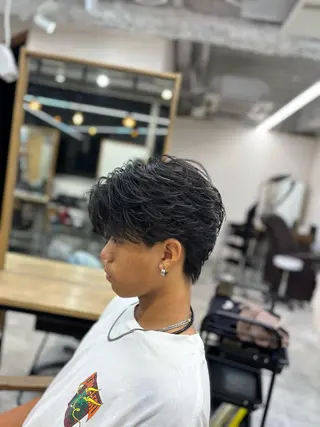 ミディアム メンズ DIECE所属・渋谷【メンズ特化】 レンのヘアスタイル