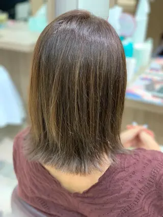 ミディアム 韓国ヘア/レイヤー 🇰🇷/艶髪/長橋のヘアスタイル