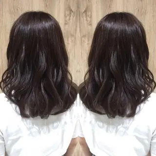 ミディアム 中林 由佳のヘアスタイル