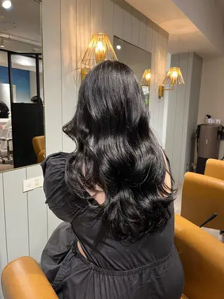 ロング ONDO所属・梅田酸性縮毛矯正/ 韓国ヘア/ユナ🩰のヘアスタイル