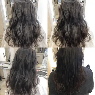 ロング 角床直哉 カラーカットNO 1のヘアスタイル
