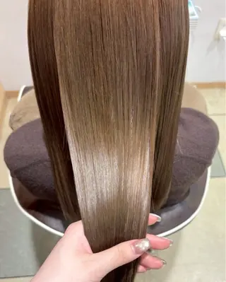 カラー 奈那美🌸 韓国ヘア🌸透明感のヘアスタイル