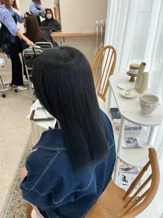 カラー mei/艶髪/透明感 カラー/ヘアセットのヘアスタイル