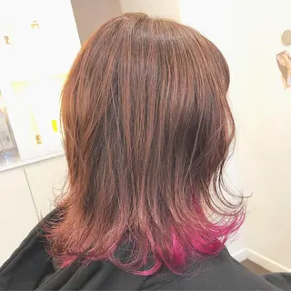 ミディアム カラー saku所属・日比谷 翔太のヘアスタイル