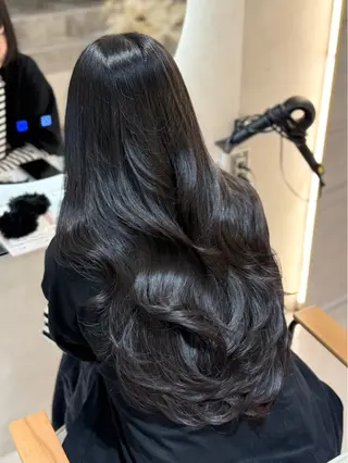 ロング カラー ヘアアレンジ 梅田カラーモデル/ ヘアセット/みさきのヘアスタイル