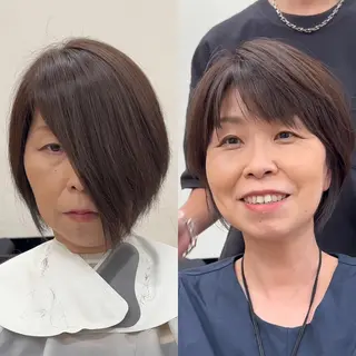 ショート 🌈銀座、ボブ ショート🌈にっしーのヘアスタイル