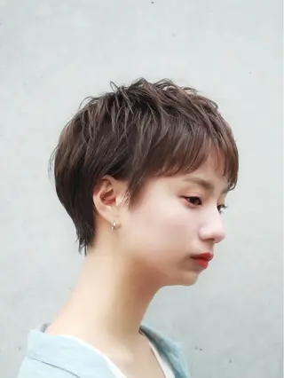 ショート 🌈月1夜モデル募集 📩ください⭐️のヘアスタイル