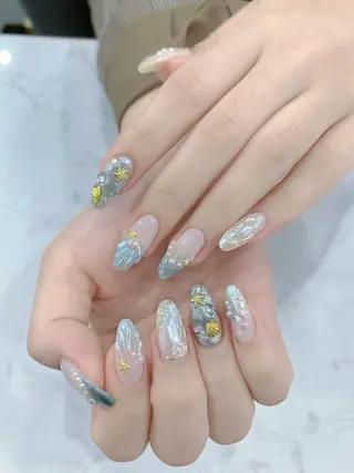 ネイル Sachiネイル所属・Sachi Nail上野のネイルデザイン