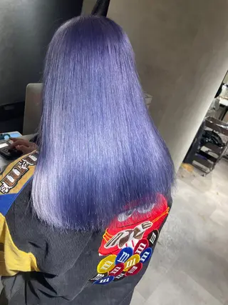 ロング カラー 🇰🇷ハイトーン× 韓国レイヤー레이어드のヘアスタイル