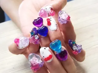 ネイル おで@ oderi_nailのネイルデザイン