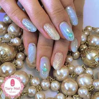 ネイル 💗🪽Tiary Nail🪽💗のネイルデザイン