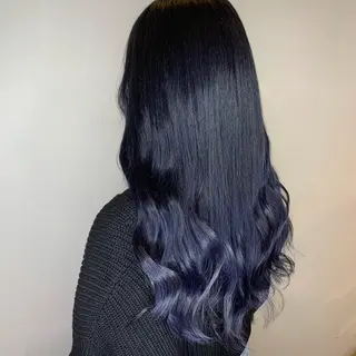 ロング カラー シールエクステ♦️ レイヤー♦️福田晃大のヘアスタイル