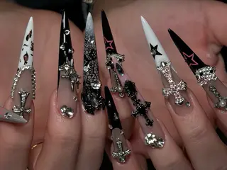 ロング J&C Nail Salon吉祥寺所属・YU KIのネイルデザイン