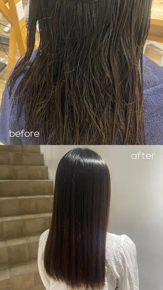 ロング BUZZ 自由が丘所属・niimi rimuのヘアスタイル