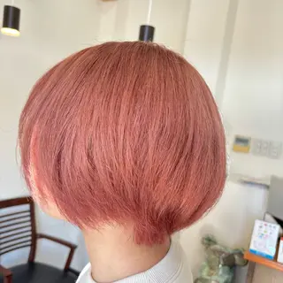 ショート カラー はらだ ももこのヘアスタイル