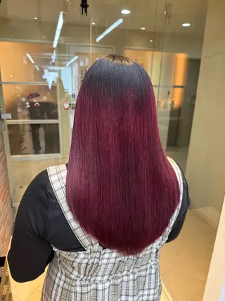 ロング カラー 吉川 慶斗のヘアスタイル