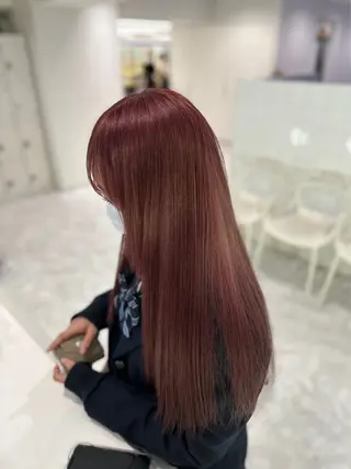 ロング カラー ヘアアレンジ 💗横浜美容室 💗HARUNAのヘアスタイル