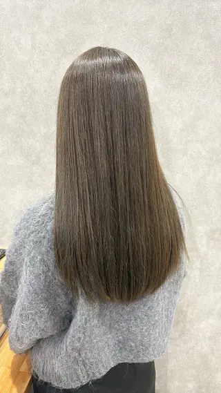 ロング カラー FUJINO RYOのヘアスタイル