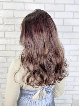 ロング 【美髪矯正】【スト カール】小野村翔太のヘアスタイル