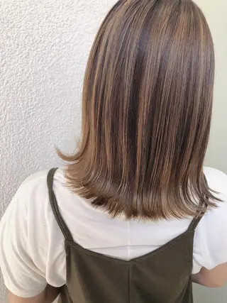ミディアム ✨透明感艶カラー YUKI✨のヘアスタイル