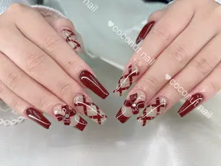 ネイル 神田 ココナッツのネイルデザイン