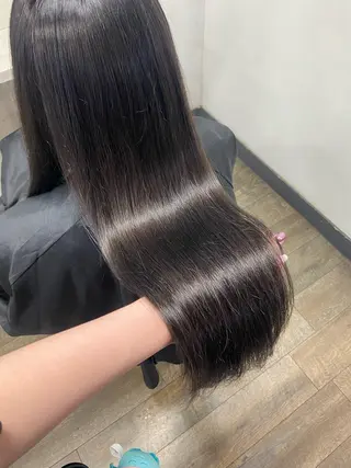 ロング カラー MIREI /韓国風 ショート/大阪美容室のヘアスタイル