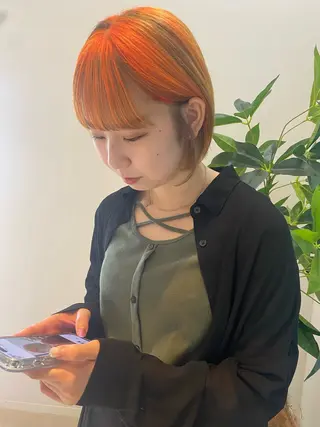 ショート カラー nambu-GARDEN所属・上田 昂雅のヘアスタイル