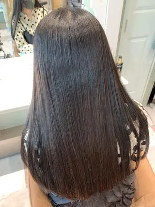 ロング カラー レイヤーカット/ 顔周り 五島巨幹のヘアスタイル