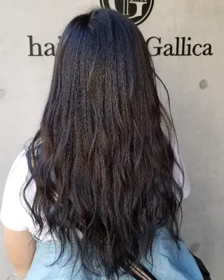 ロング カラー La fith hair 池袋店所属・🔴赤み消し/ 艶カラー落合　優🔴のヘアスタイル
