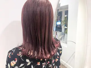 ロング カラー SHEARA BY CARE所属・. AYUKAのヘアスタイル