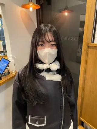 ロング STANDByHAIR所属・恵比寿 艶暗髪 🎀Naokoのヘアスタイル