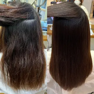 ミディアム ワンホンパーマ/ 菜月のヘアスタイル