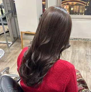 ロング カラー 高部 仁斗のヘアスタイル
