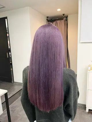 ロング カラー🌈/カット /栄/misa👻のヘアスタイル