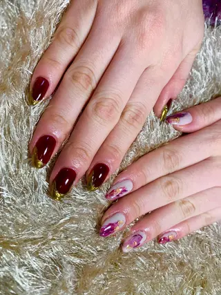 ネイル マルサンカクシカク所属・○△□ 守口市のネイルデザイン