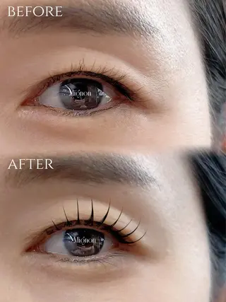 マツエク・マツパ Lash&Brow Mignonのマツエク・マツパデザイン