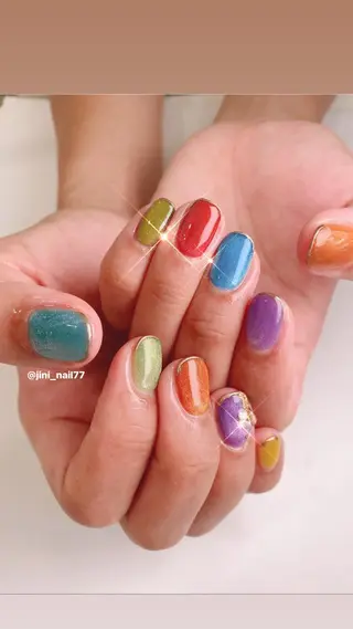 ネイル JINI NAIL所属・ジニ ネイルのネイルデザイン