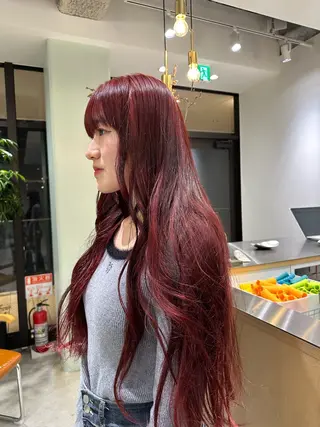 ロング 🍇透明感カラー/ カットひかる🍒のヘアスタイル