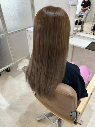 セミロング カラー 💙まこと💙艶 カラー(Rico)のヘアスタイル