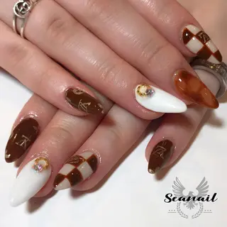 ネイル 小尾 栞のネイルデザイン